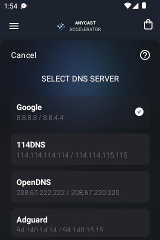 anycast加速器下载安卓android下载效果预览图